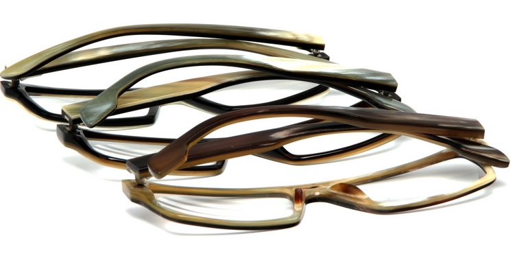 buffalo horn eyewear